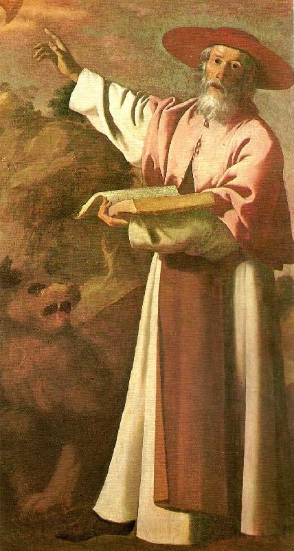 Francisco de Zurbaran st. jerome Norge oil painting art